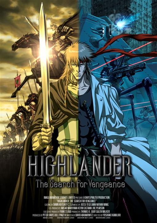 Highlander - Die Macht der Vergeltung : Kinoposter