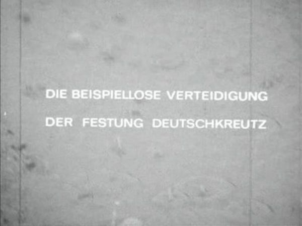 Die beispiellose Verteidigung der Festung Deutschkreuz : Kinoposter