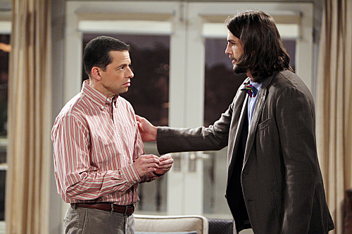 Two And A Half Men : Bild Ashton Kutcher, Jon Cryer