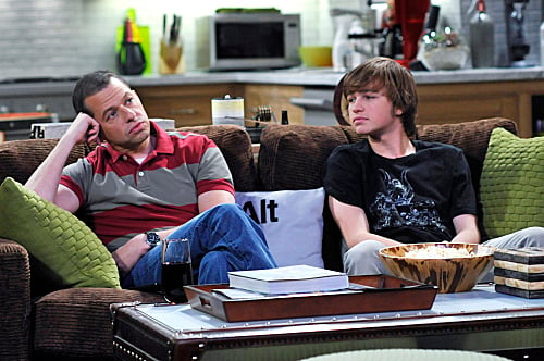 Two And A Half Men : Bild Jon Cryer, Angus T. Jones