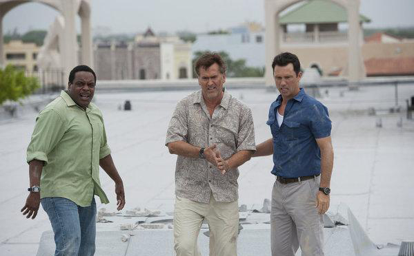 Burn Notice : Bild Chad L. Coleman, Bruce Campbell, Jeffrey Donovan