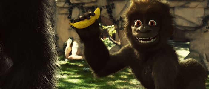 Flöckchen - Die großen Abenteuer des kleinen weißen Gorillas! : Bild