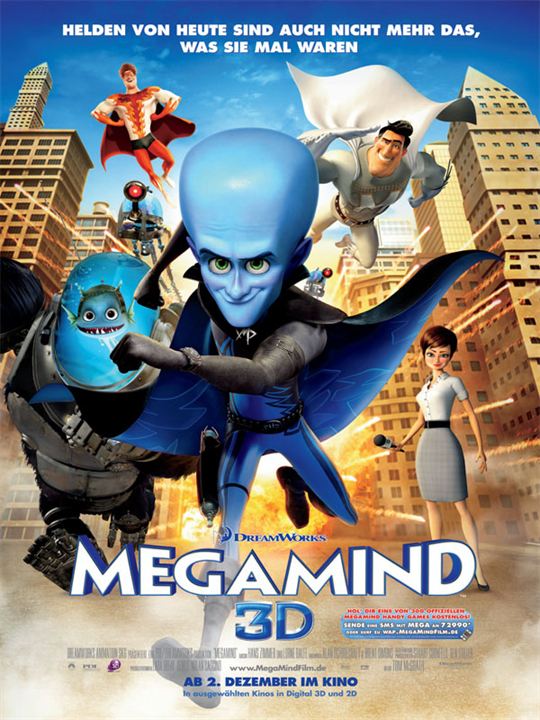 Megamind : Kinoposter