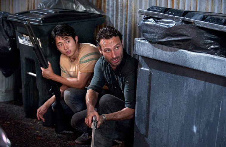 The Walking Dead : Bild Steven Yeun, Andrew Lincoln