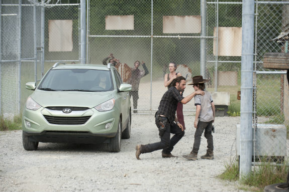 The Walking Dead : Bild Andrew Lincoln, Chandler Riggs