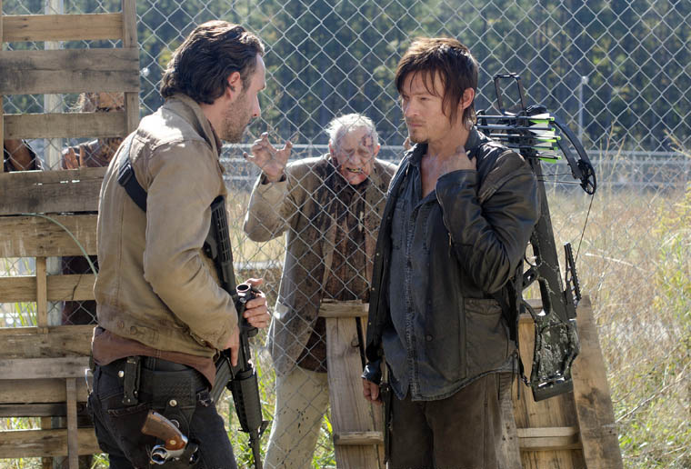 The Walking Dead : Bild Norman Reedus, Andrew Lincoln