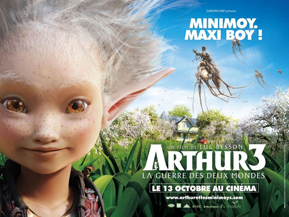 Arthur und die Minimoys 3 : Kinoposter