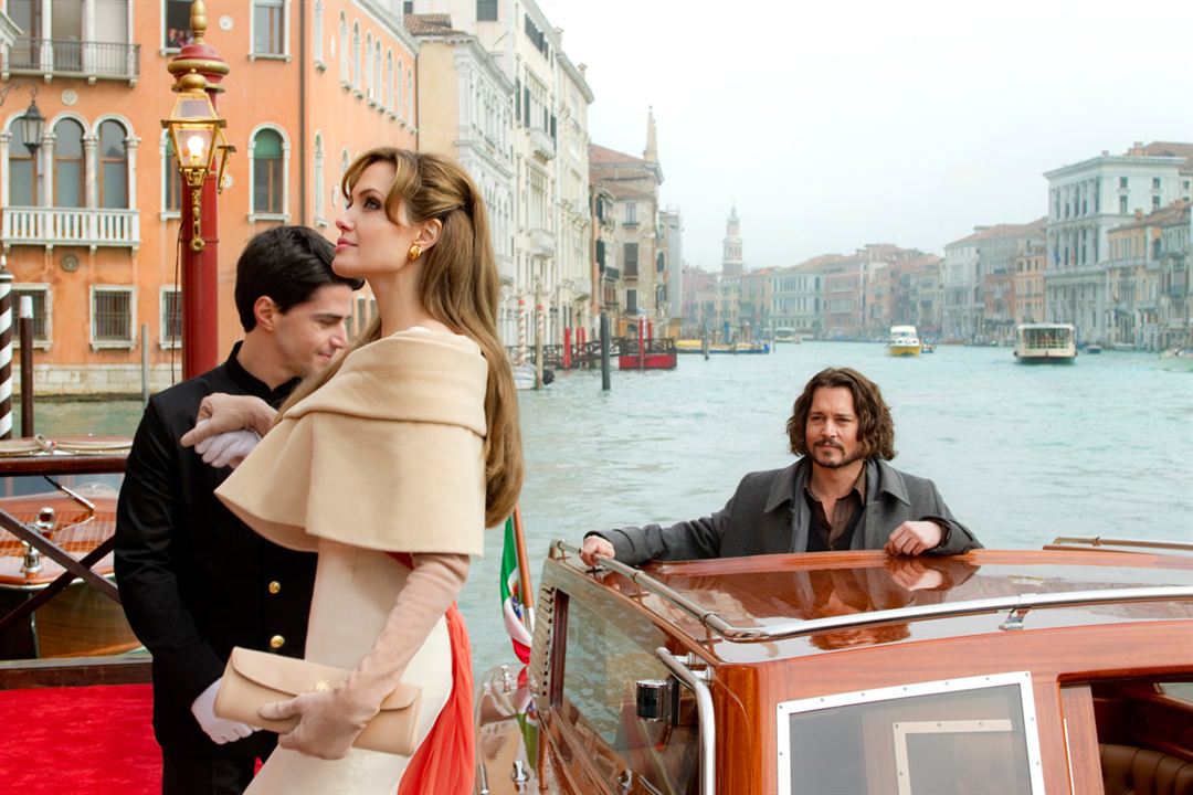 The Tourist : Bild Florian Henckel von Donnersmarck, Johnny Depp, Angelina Jolie