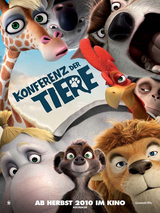 Konferenz der Tiere : Kinoposter
