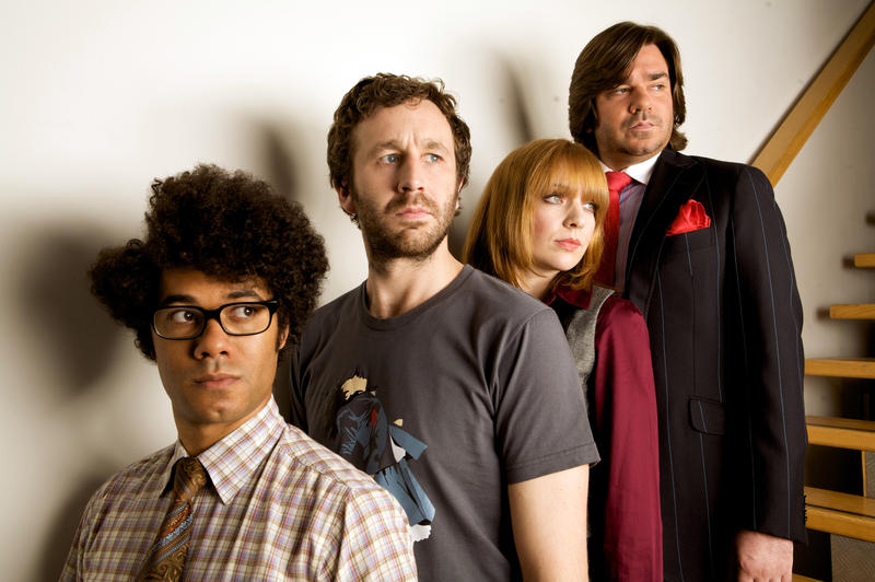 Bild Richard Ayoade, Chris O'Dowd, Katherine Parkinson