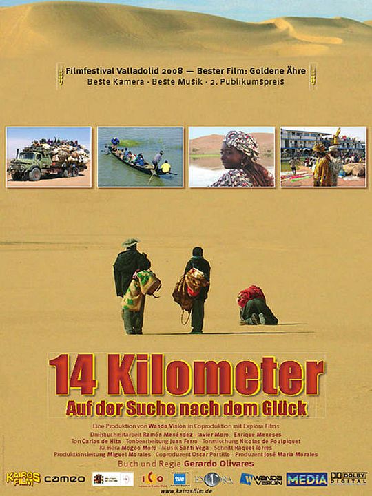 14 Kilometer - Auf der Suche nach dem Glück : Kinoposter