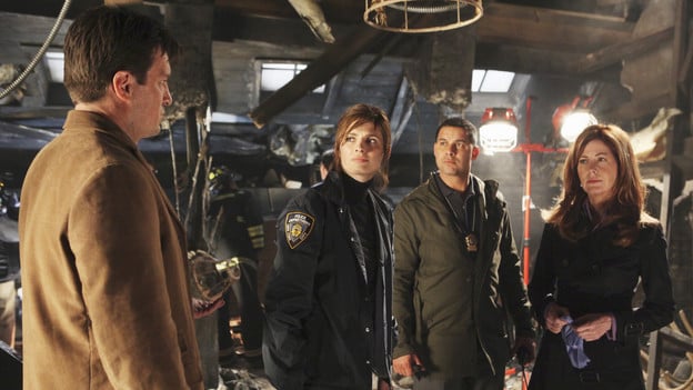 Bild Dana Delany, Jon Huertas, Stana Katic, Nathan Fillion