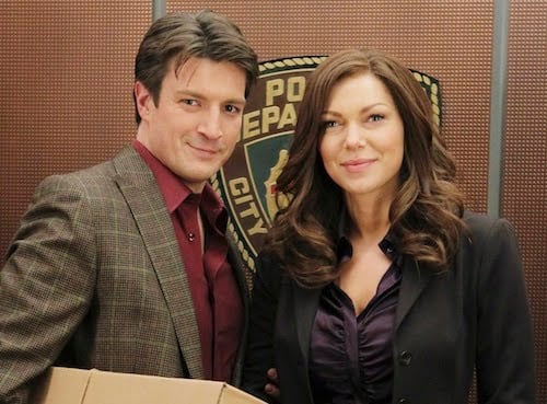 Castle : Bild Nathan Fillion, Laura Prepon