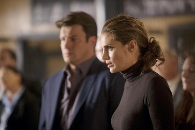 Castle : Bild Stana Katic, Nathan Fillion