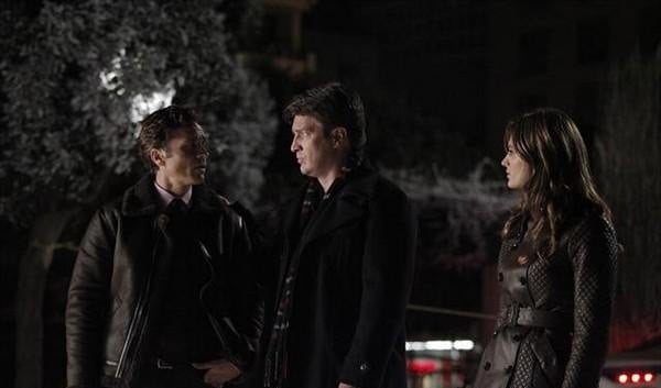 Castle : Bild Seamus Dever, Stana Katic, Nathan Fillion