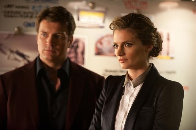 Castle : Bild Stana Katic, Nathan Fillion