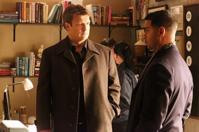 Castle : Bild Nathan Fillion, Jon Huertas