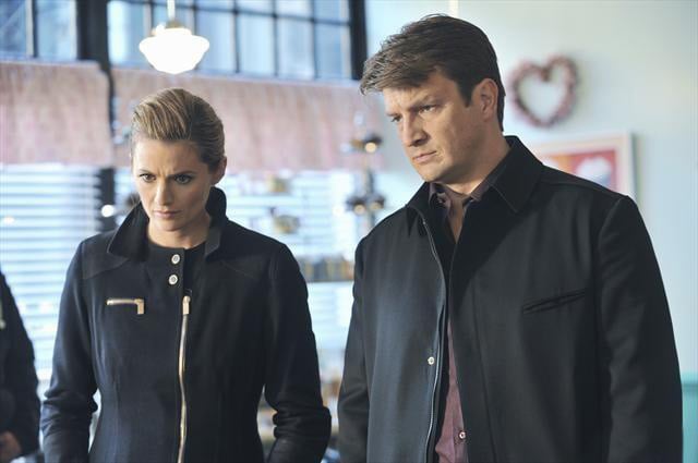 Castle : Bild Stana Katic, Nathan Fillion