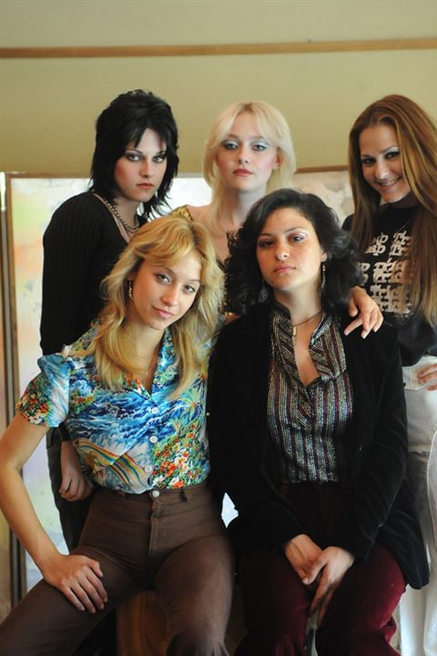The Runaways : Bild Scout Taylor-Compton, Alia Shawkat, Stella Maeve, Floria Sigismondi, Dakota Fanning, Kristen Stewart