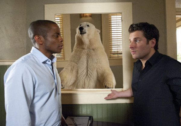 Bild James Roday Rodriguez, Dule Hill