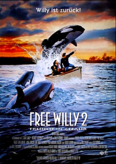 Free Willy 2 - Freiheit in Gefahr : Kinoposter