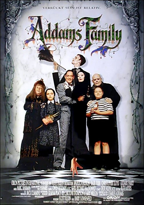 Die Addams Family : Kinoposter