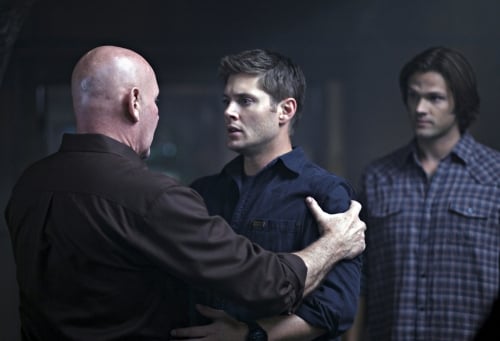 Supernatural : Bild Jensen Ackles, Mitch Pileggi, Jared Padalecki