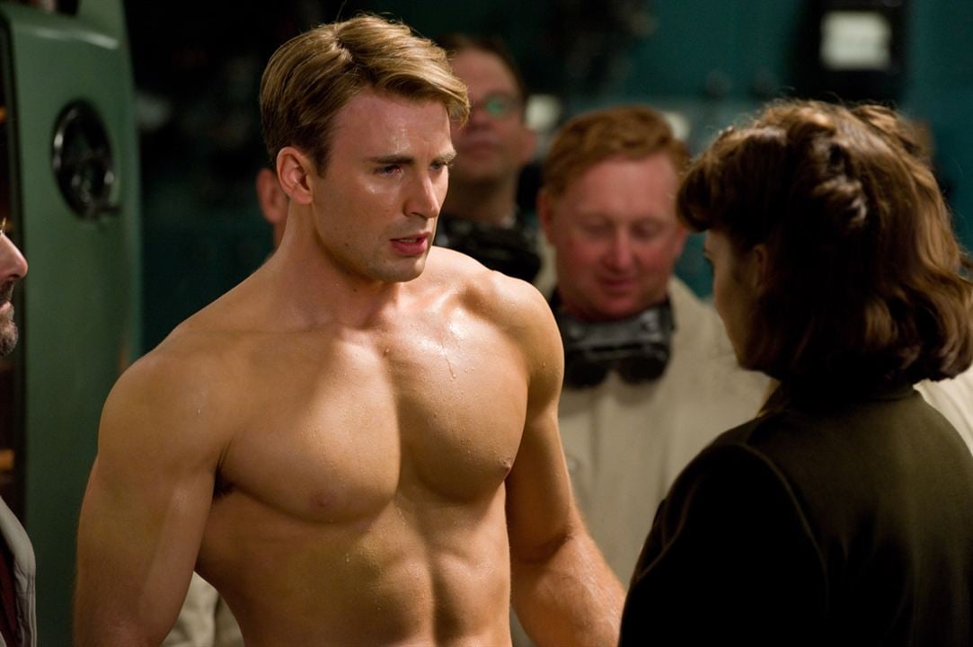 Captain America - The First Avenger : Bild Chris Evans, Joe Johnston