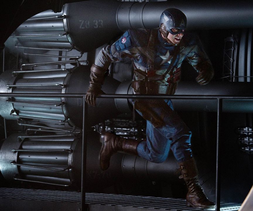 Captain America - The First Avenger : Bild Chris Evans, Joe Johnston