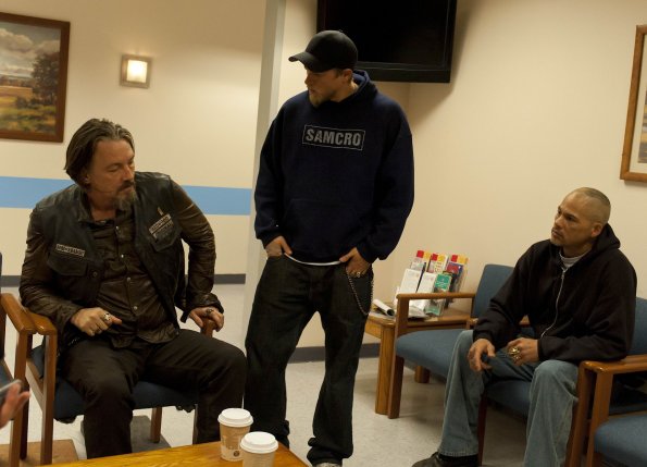 Sons Of Anarchy : Bild David Labrava, Charlie Hunnam, Tommy Flanagan