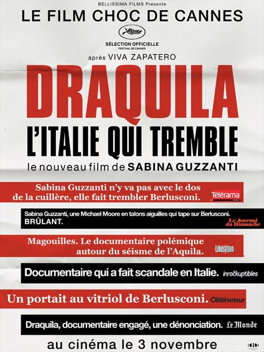 Draquila – Italy Trembles : Kinoposter