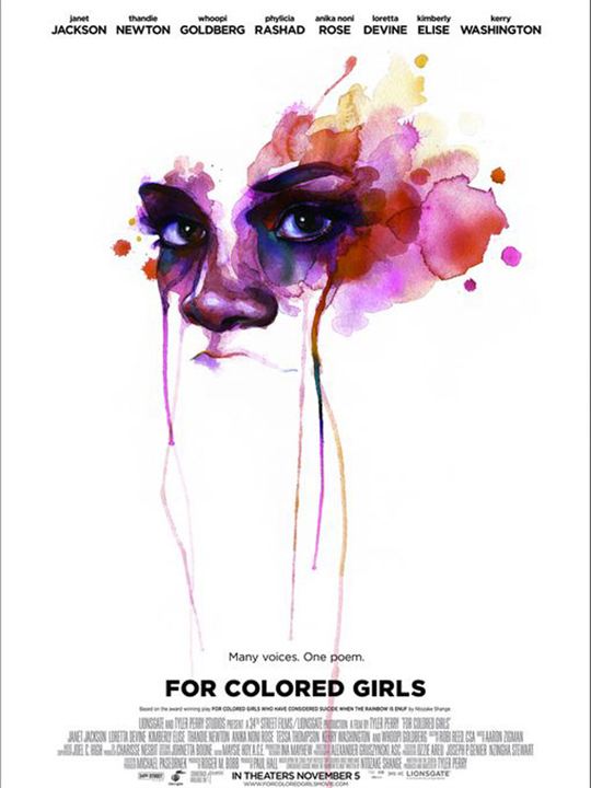 For Colored Girls - Die Tränen des Regenbogens : Kinoposter