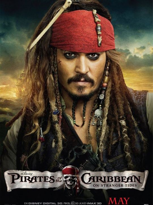 Pirates of the Caribbean: Fremde Gezeiten : Kinoposter