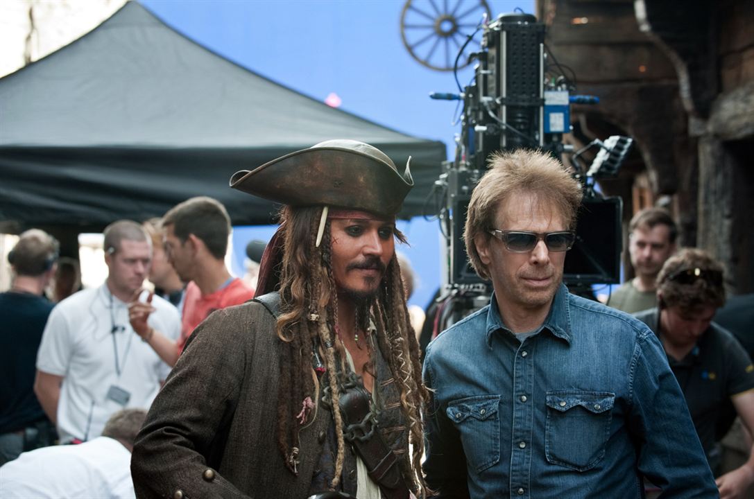 Pirates of the Caribbean: Fremde Gezeiten : Bild Johnny Depp, Jerry Bruckheimer