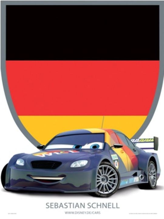 Cars 2 : Bild Sebastian Vettel