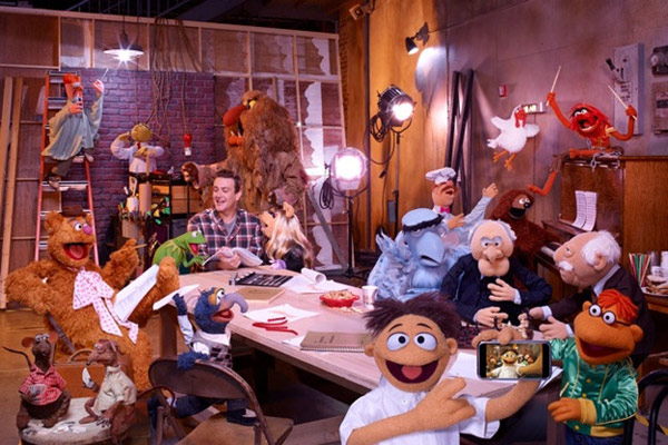 Die Muppets : Bild Jason Segel, James Bobin