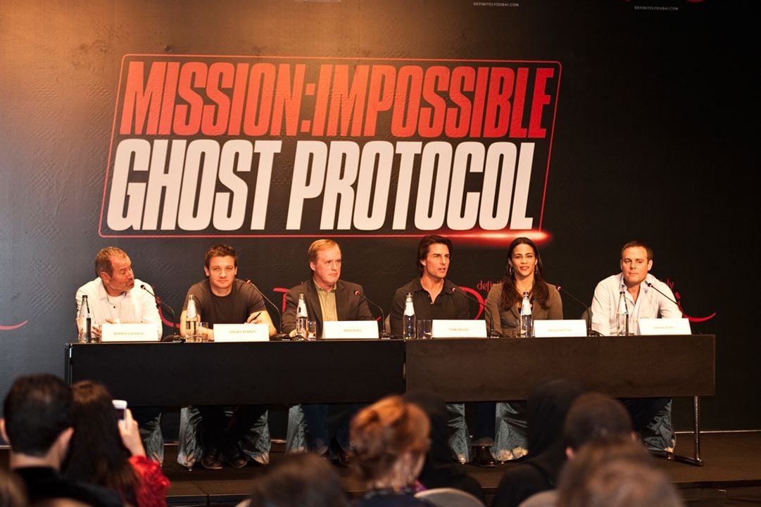Mission: Impossible - Phantom Protokoll : Bild Brad Bird, Paula Patton, Tom Cruise, Jeremy Renner