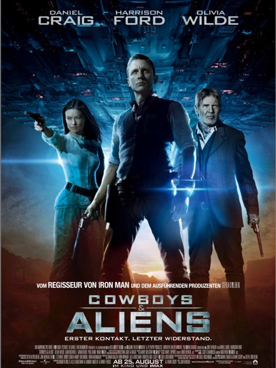 Cowboys & Aliens : Kinoposter