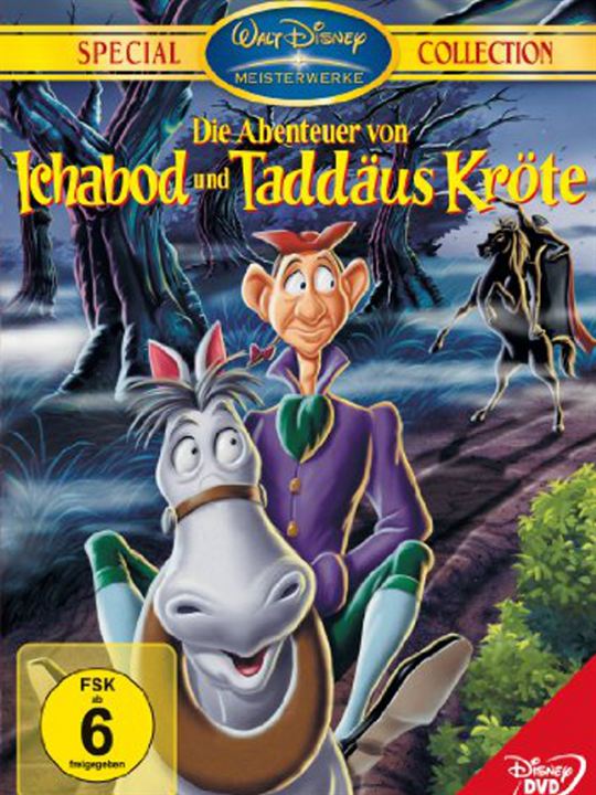 Die Abenteuer von Ichabod und Taddäus Kröte : Kinoposter