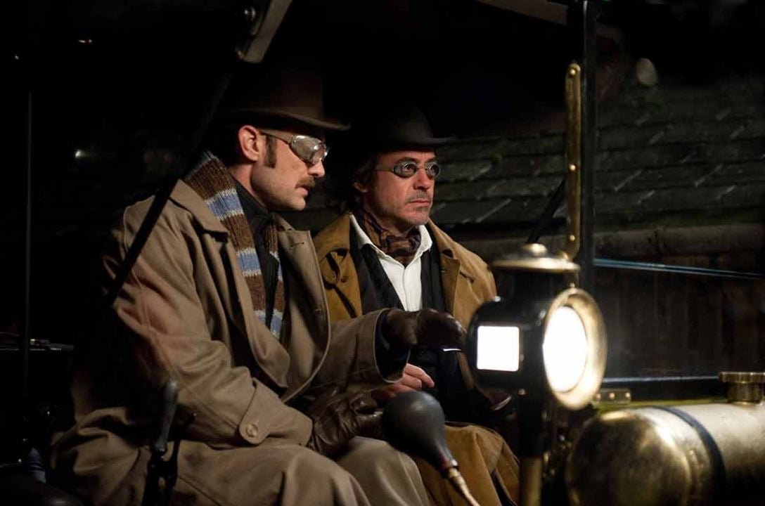 Sherlock Holmes 2: Spiel im Schatten : Bild Jude Law, Robert Downey Jr.