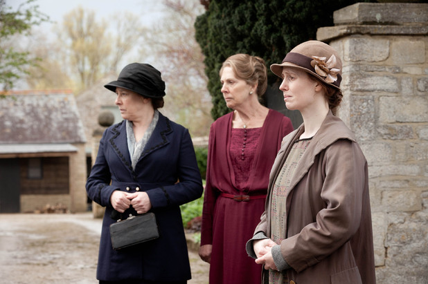 Downton Abbey : Bild Maggie Smith, Phyllis Logan, Amy Nuttall