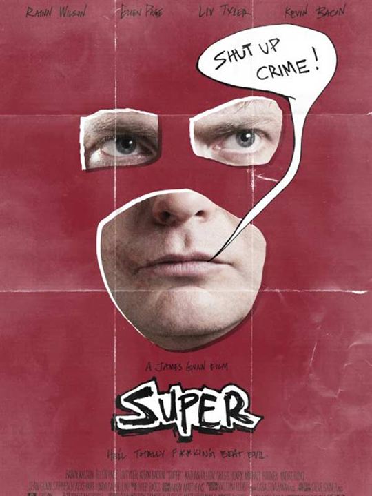 Super - Shut Up, Crime! : Kinoposter