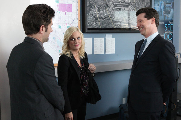 Parks And Recreation - Das Grünflächenamt : Bild Amy Poehler, Adam Scott, Sean Hayes