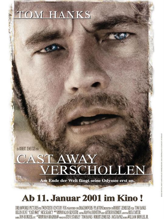 Cast Away - Verschollen : Kinoposter