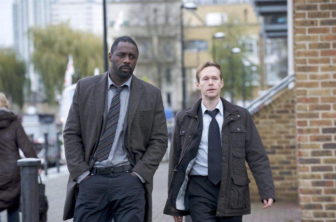 Luther : Bild Steven Mackintosh, Idris Elba