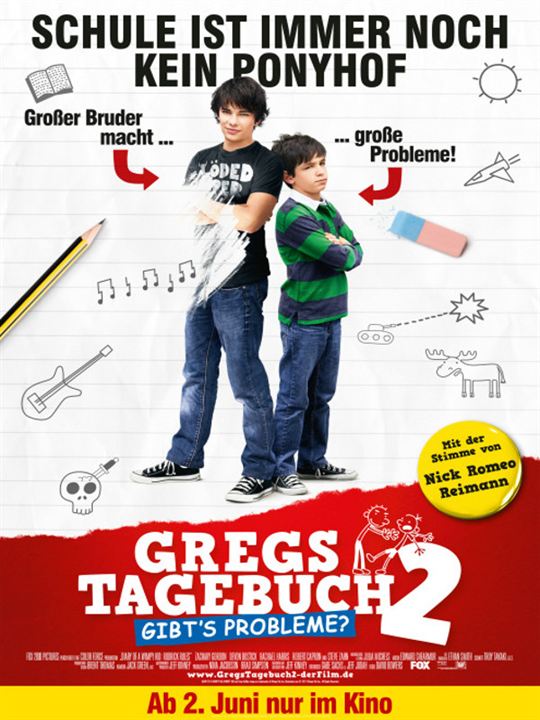 Gregs Tagebuch 2: Gibt's Probleme? : Kinoposter