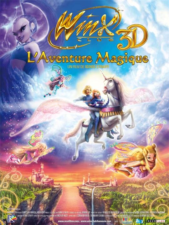 Winx Club 3D - Das Magische Abenteuer : Kinoposter