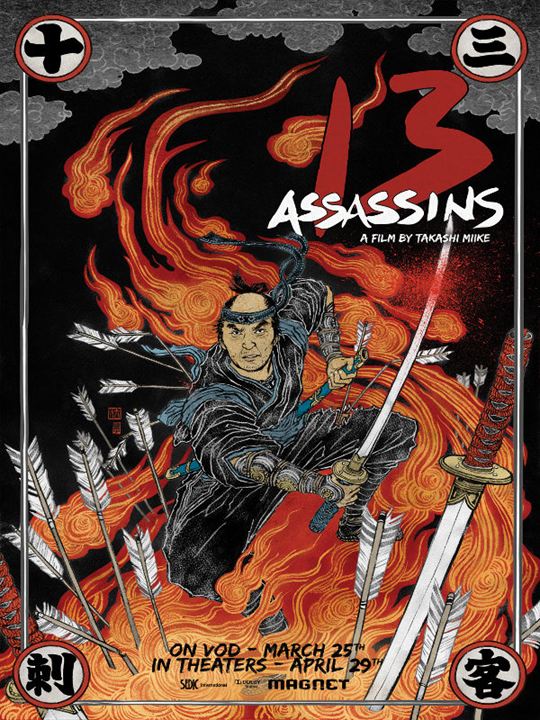 13 Assassins : Kinoposter