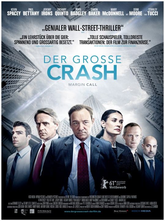 Der große Crash - Margin Call : Kinoposter