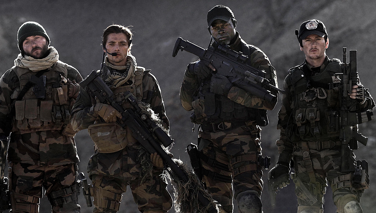 Special Forces : Bild Benoît Magimel, Denis Ménochet, Djimon Hounsou, Stephane Rybojad, Raphaël Personnaz